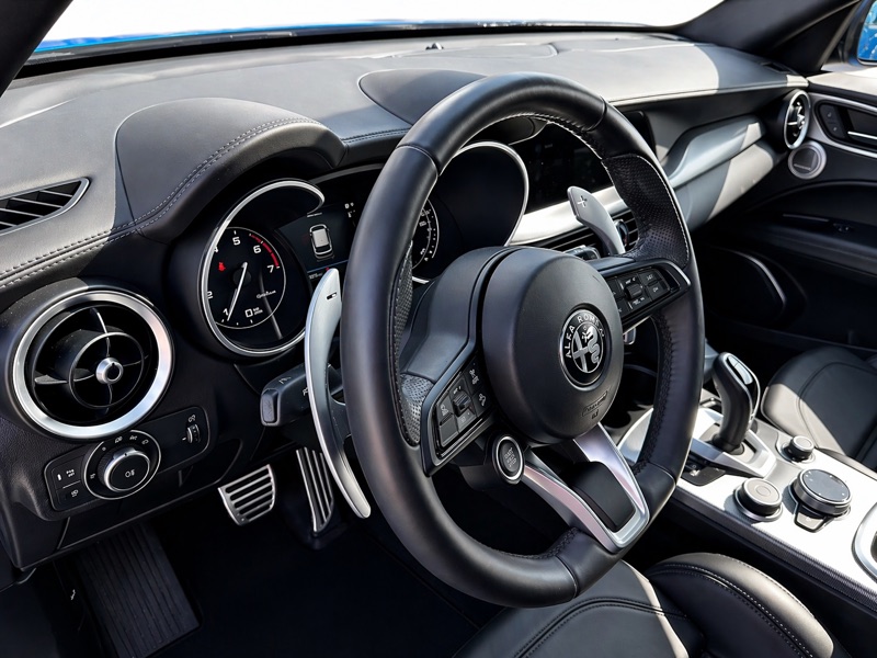 Clean Alfa Romeo interior